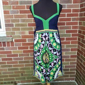 JFW Just For Wraps Stretch Sun Dress Small